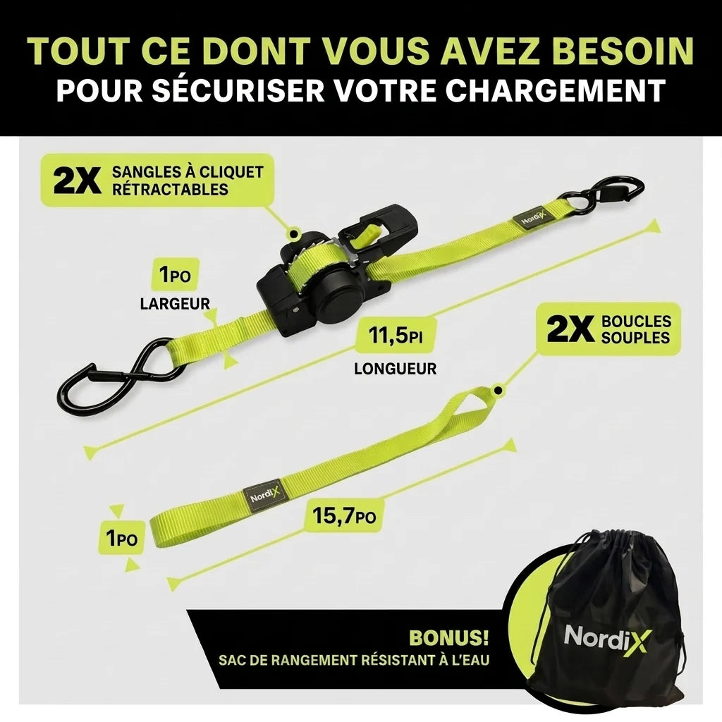 Straps Rétractables