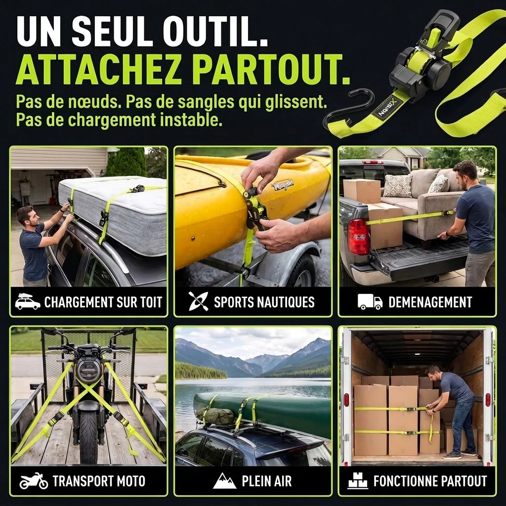 Straps Rétractables