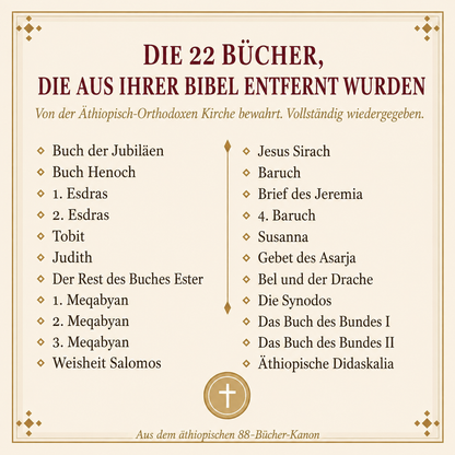 Die Äthiopische Bibel – 88 Bücher Gesamtausgabe