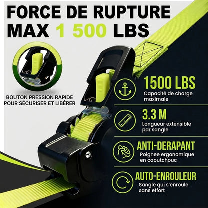 Straps Rétractables